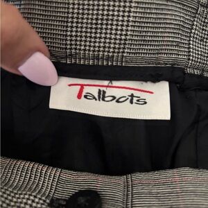 Talbots Plaid Dress Pants